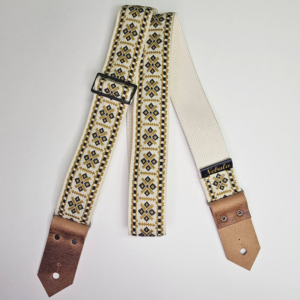 "Academy of Doom" Guitar Strap - Cotton Backed
