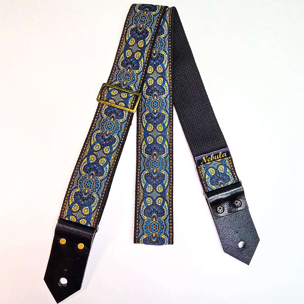 "Orion" Guitar Strap Cotton Backing