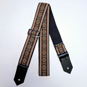 "Caldera" Guitar Strap Cotton Backing