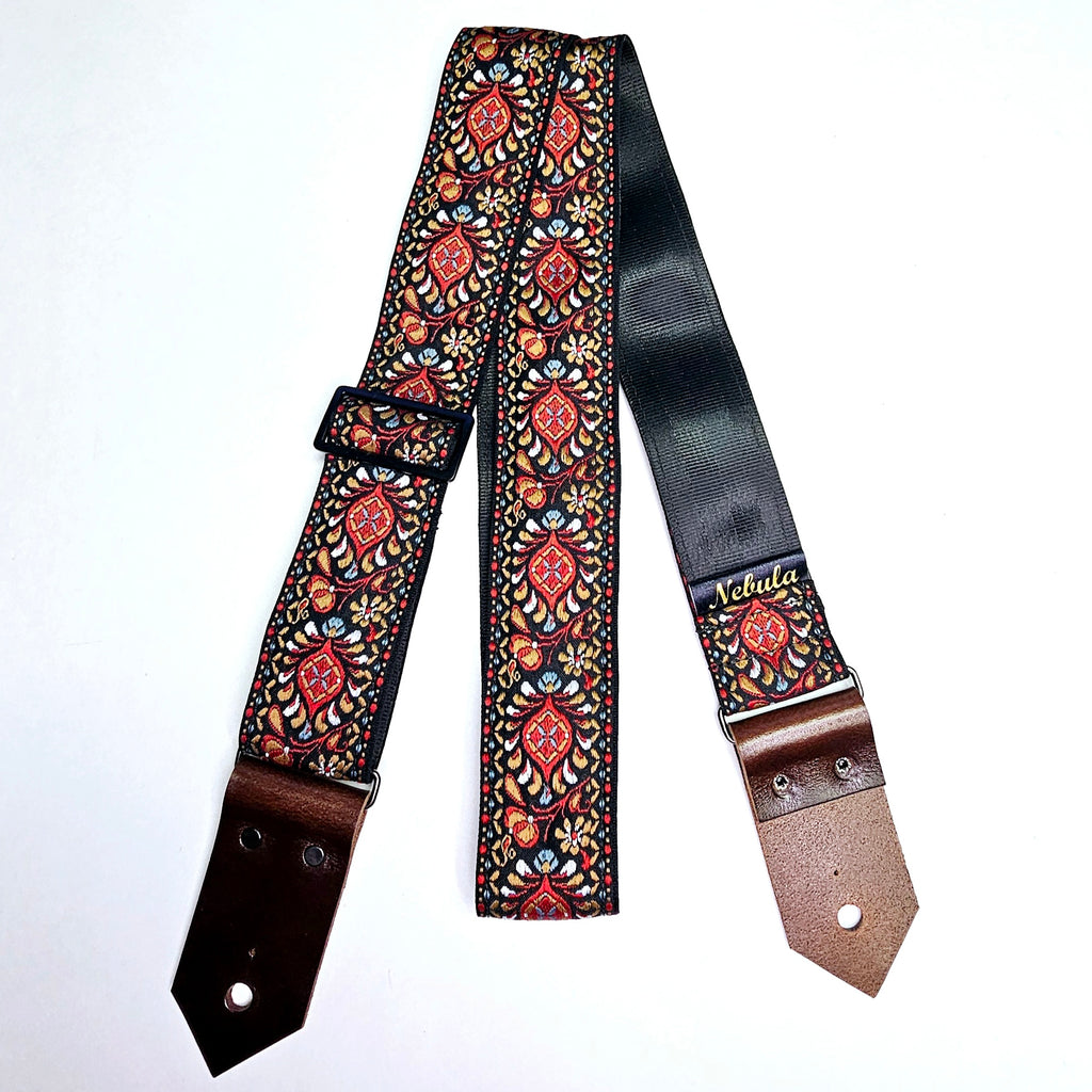 "Red Pleiades" Guitar Strap