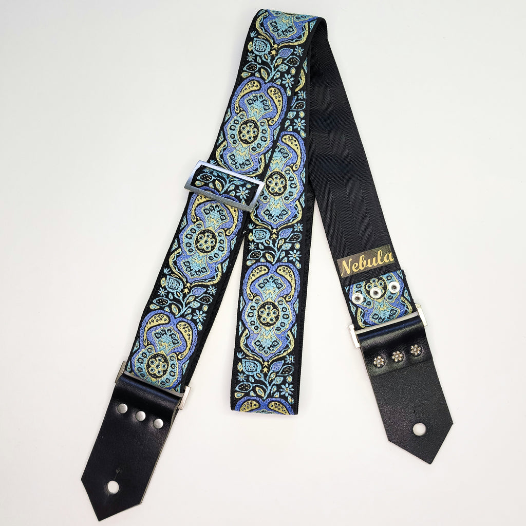 "Fractal" Guitar Strap