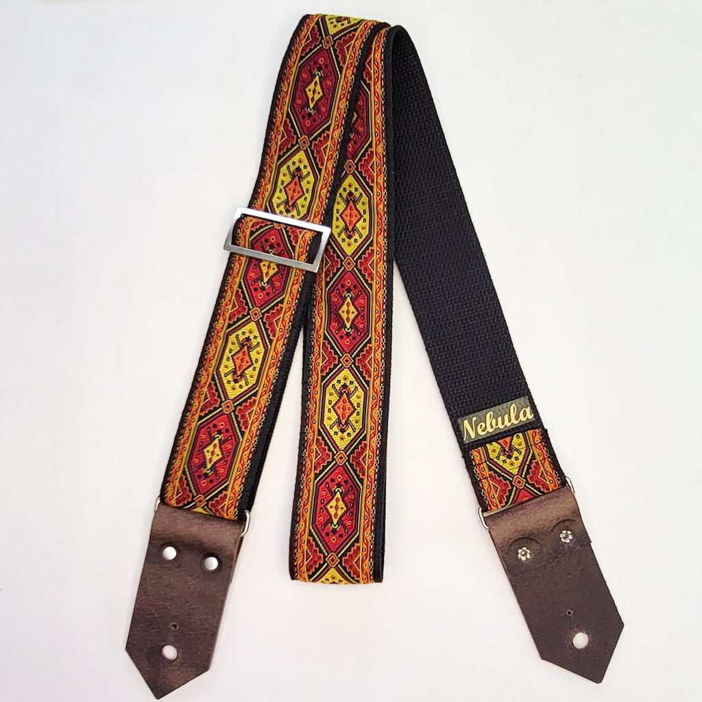 "Lanzarote" Guitar Strap - Cotton Backed