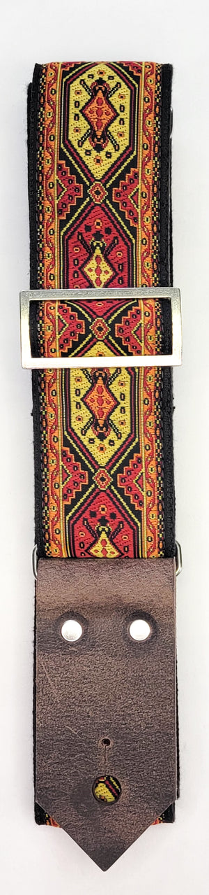 "Lanzarote" Guitar Strap - Cotton Backed