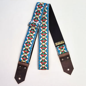 "Hutton" Guitar Strap - Cotton Backed