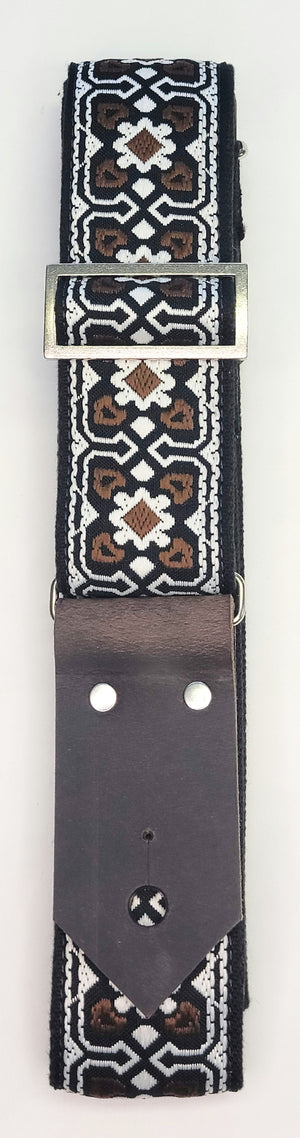 "Centaur" Guitar Strap - Cotton Backed