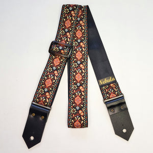 "Sherlock" 2" Cotton Backed Guitar Strap