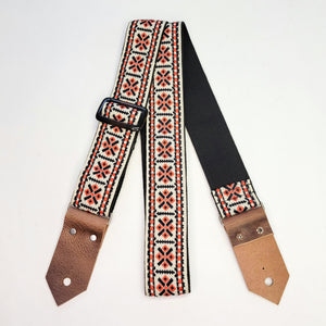 "Pollux" - Cotton Backed Guitar Strap